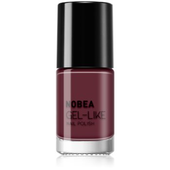 NOBEA Day-to-Day Gel-like Nail Polish lac de unghii cu efect de gel - imagine 2